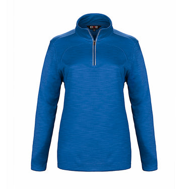 Customized Ladies CX2 Meadowbrook Interlock 1/4 Zip Pullover L00876