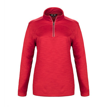Customized Ladies CX2 Meadowbrook Interlock 1/4 Zip Pullover L00876