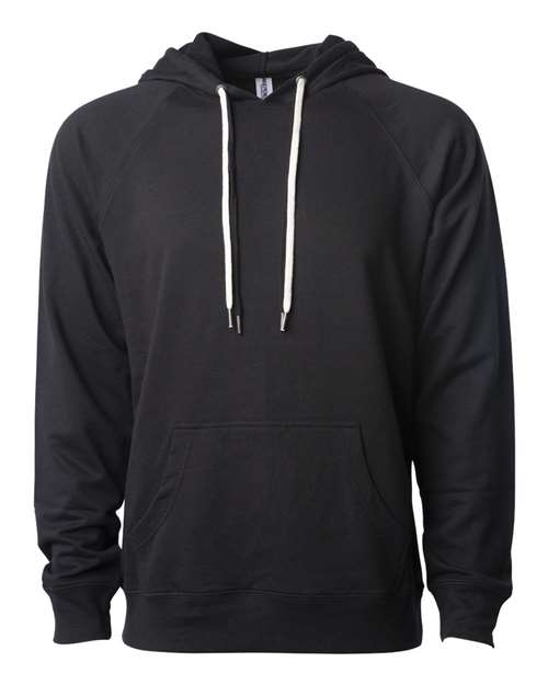 Customized Independent Trading Co. Icon Lightweight Loopback Terry Hooded Sweatshirt SS1000