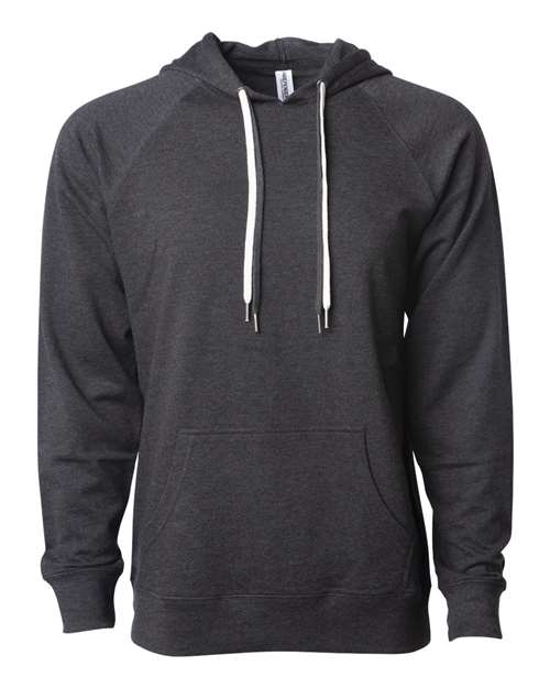 Customized Independent Trading Co. Icon Lightweight Loopback Terry Hooded Sweatshirt SS1000