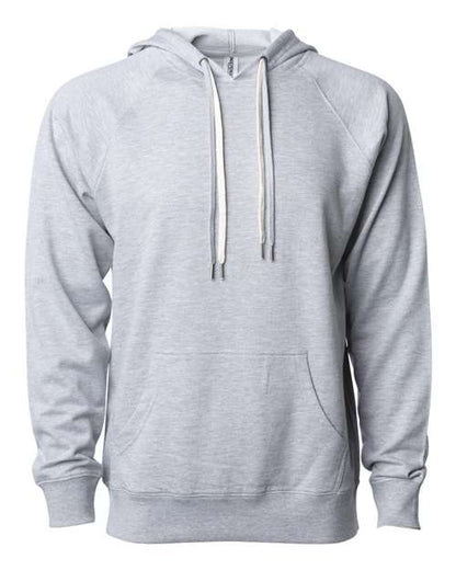 Customized Independent Trading Co. Icon Lightweight Loopback Terry Hooded Sweatshirt SS1000