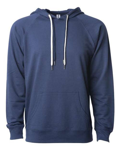 Customized Independent Trading Co. Icon Lightweight Loopback Terry Hooded Sweatshirt SS1000