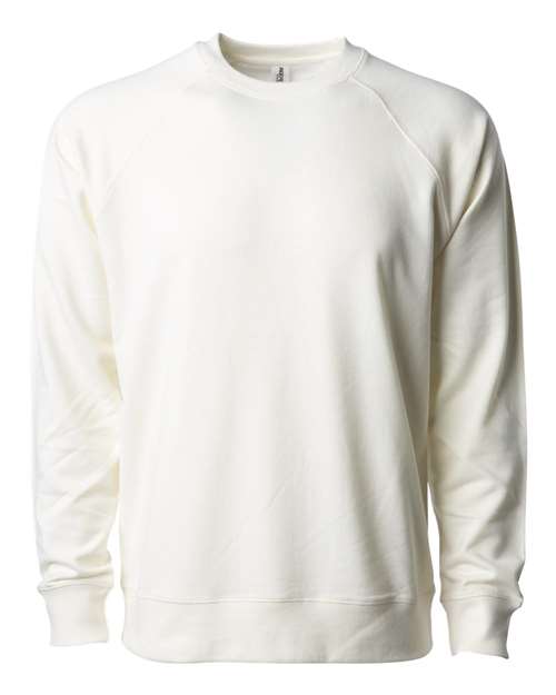 Customized Independent Trading Co. Icon Lightweight Loopback Terry Crewneck Sweatshirt SS1000C