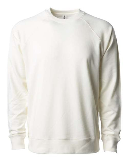 Customized Independent Trading Co. Icon Lightweight Loopback Terry Crewneck Sweatshirt SS1000C