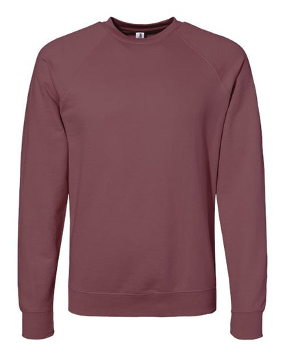 Customized Independent Trading Co. Icon Lightweight Loopback Terry Crewneck Sweatshirt SS1000C