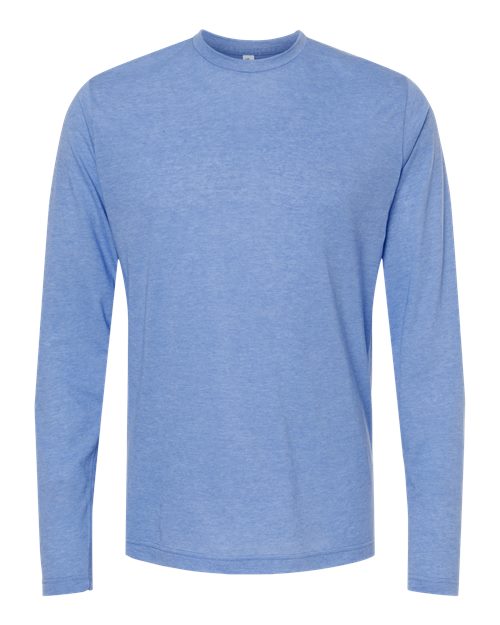 Customized M&O Poly-Blend Long Sleeve T-Shirt 3520