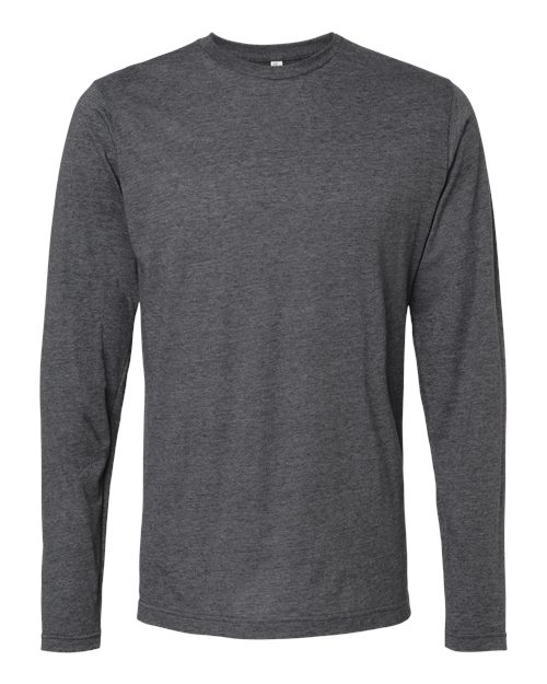Customized M&O Poly-Blend Long Sleeve T-Shirt 3520