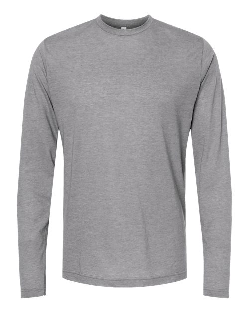 Customized M&O Poly-Blend Long Sleeve T-Shirt 3520