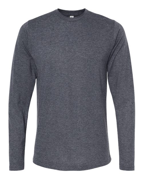 Customized M&O Poly-Blend Long Sleeve T-Shirt 3520