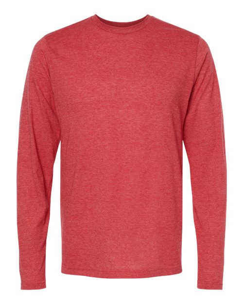Customized M&O Poly-Blend Long Sleeve T-Shirt 3520