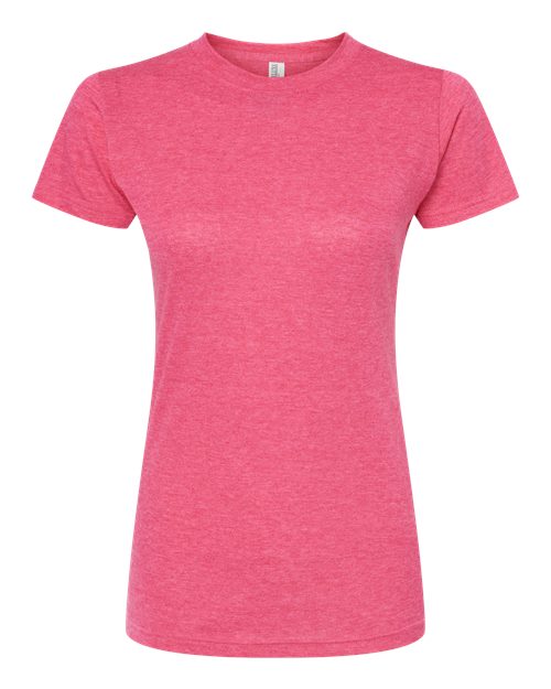 Customized Ladies M&O Deluxe Blend T-Shirt 3540