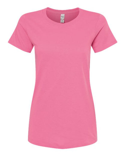 Customized Ladies M&O Gold Soft Touch T-Shirt 4810