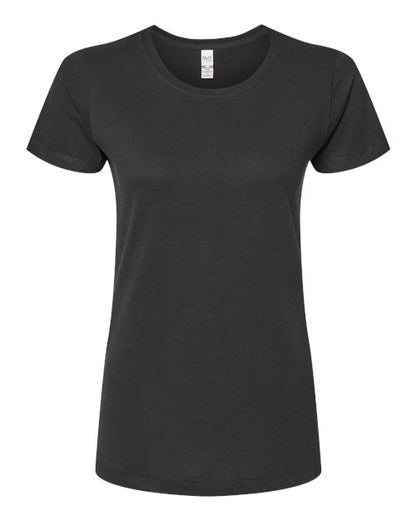 Customized Ladies M&O Gold Soft Touch T-Shirt 4810