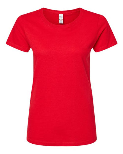 Customized Ladies M&O Gold Soft Touch T-Shirt 4810