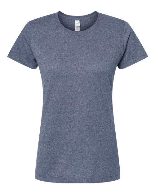 Customized Ladies M&O Gold Soft Touch T-Shirt 4810