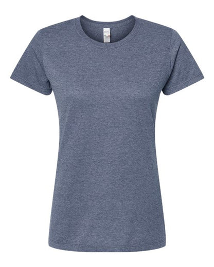 Customized Ladies M&O Gold Soft Touch T-Shirt 4810
