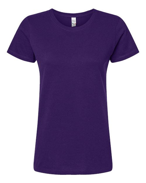 Customized Ladies M&O Gold Soft Touch T-Shirt 4810
