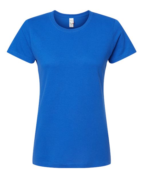 Customized Ladies M&O Gold Soft Touch T-Shirt 4810