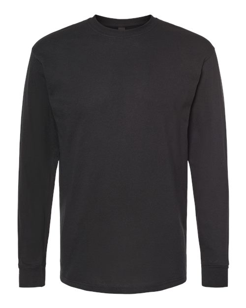 Customized M&O Gold Soft Touch Long Sleeve T-Shirt 4820