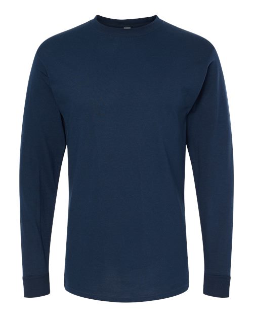 Customized M&O Gold Soft Touch Long Sleeve T-Shirt 4820