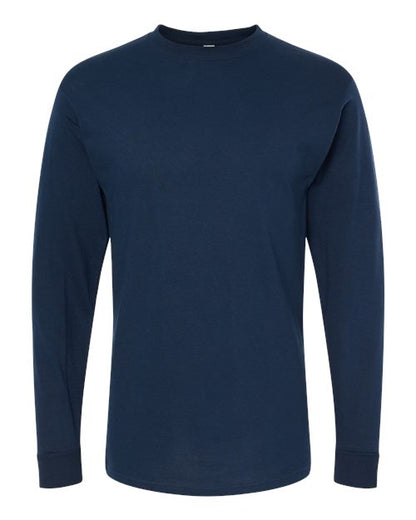 Customized M&O Gold Soft Touch Long Sleeve T-Shirt 4820