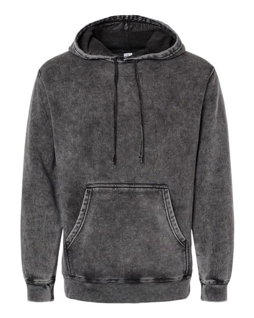 Customized Independent Trading Co. Midweight Mineral Wash Hooded Sweatshirt PRM4500MW