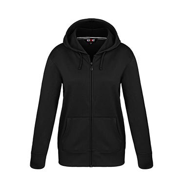 Customized Ladies CX2 Cypress Creek Polyester Full-Zip Hooded Sweatshirt L00668
