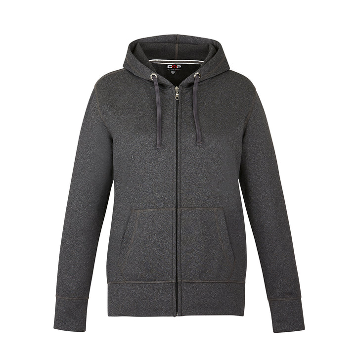 Customized Ladies CX2 Cypress Creek Polyester Full-Zip Hooded Sweatshirt L00668