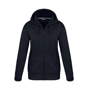 Customized Ladies CX2 Cypress Creek Polyester Full-Zip Hooded Sweatshirt L00668