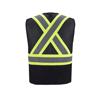 Customized CX2 Hi-Vis Scout - Hi-Vis Zipper Front Vest