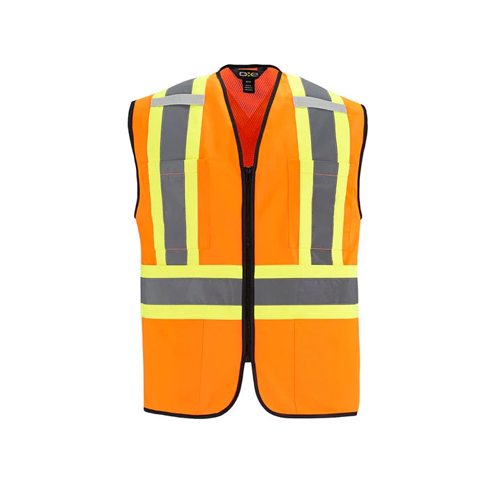 Customized CX2 Hi-Vis Scout - Hi-Vis Zipper Front Vest