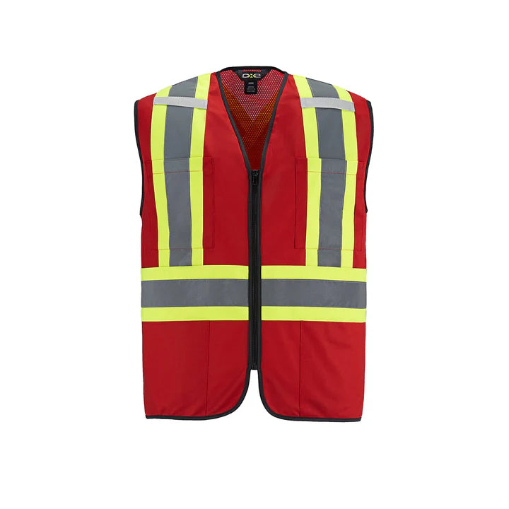 Customized CX2 Hi-Vis Scout - Hi-Vis Zipper Front Vest