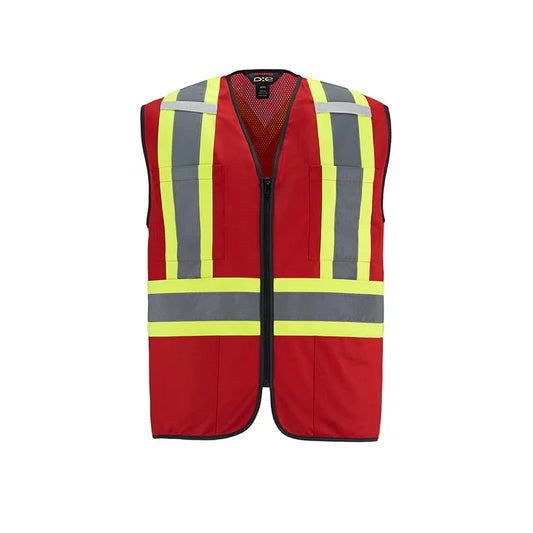 Customized CX2 Hi-Vis Scout - Hi-Vis Zipper Front Vest