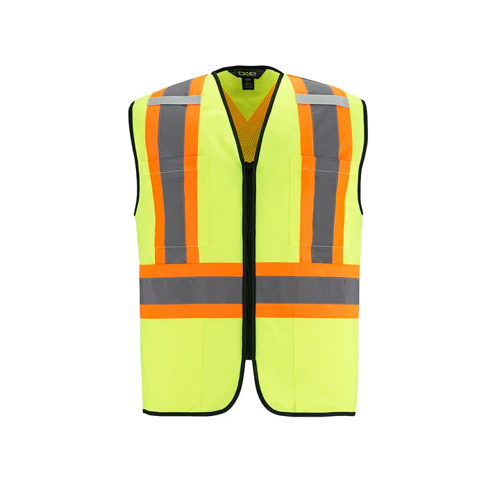 Customized CX2 Hi-Vis Scout - Hi-Vis Zipper Front Vest