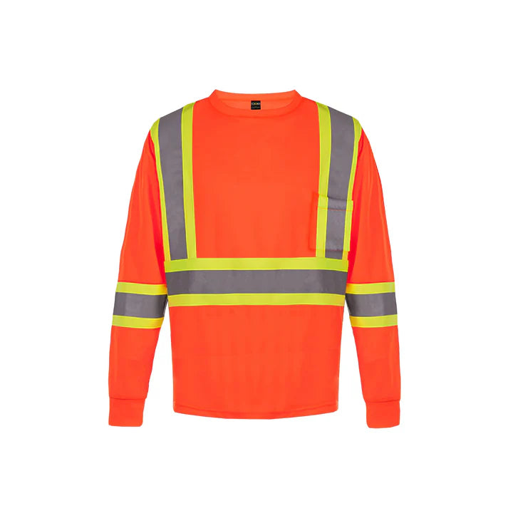Customized CX2 Hi-Vis Beacon - Long Sleeve Hi-Vis T-Shirt