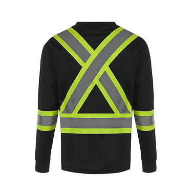 Customized CX2 Hi-Vis Lookout - Long Sleeve Hi-Vis T-Shirt