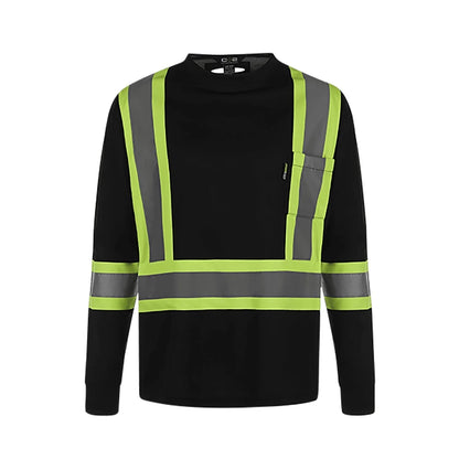 Customized CX2 Hi-Vis Lookout - Long Sleeve Hi-Vis T-Shirt