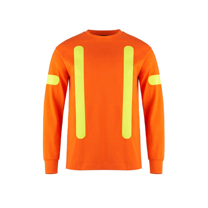 Customized CX2 Hi-Vis Citadel - Cotton Long Sleeve Safety T-Shirt