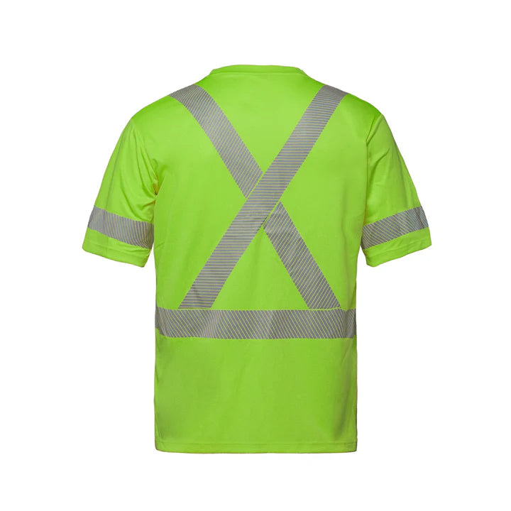 Customized CX2 Hi-Vis LUMEN - Hi-VIS T-shirt with Segmented Stripes