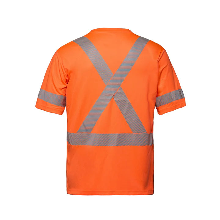 Customized CX2 Hi-Vis LUMEN - Hi-VIS T-shirt with Segmented Stripes