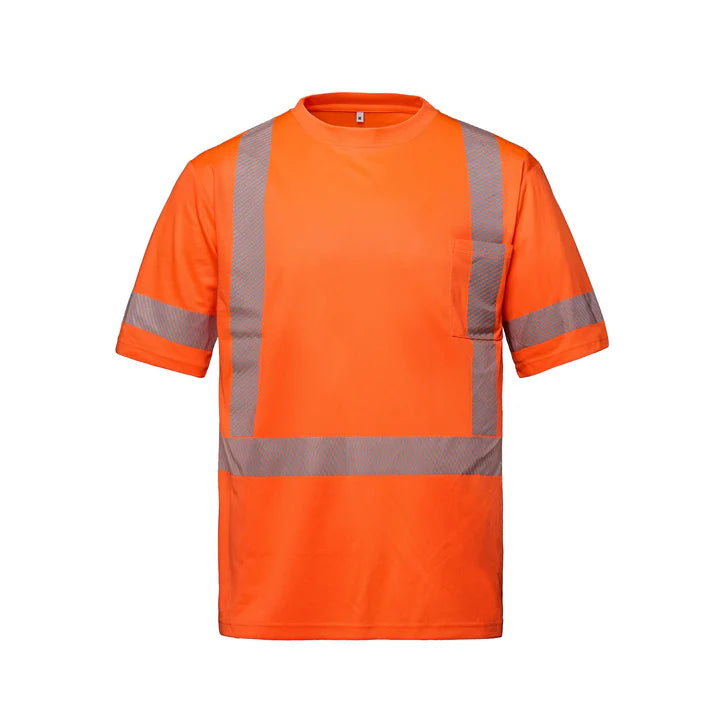 Customized CX2 Hi-Vis LUMEN - Hi-VIS T-shirt with Segmented Stripes