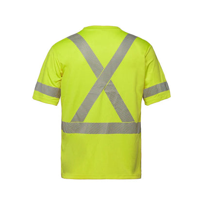 Customized CX2 Hi-Vis LUMEN - Hi-VIS T-shirt with Segmented Stripes