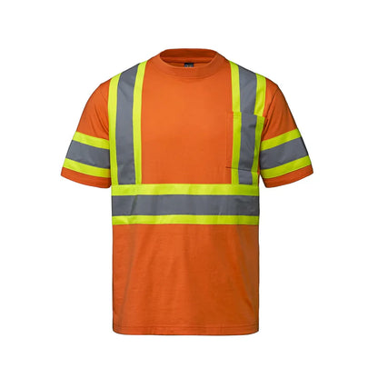 Customized CX2 Hi-Vis Optimum - Cotton Hi-Vis T-Shirt