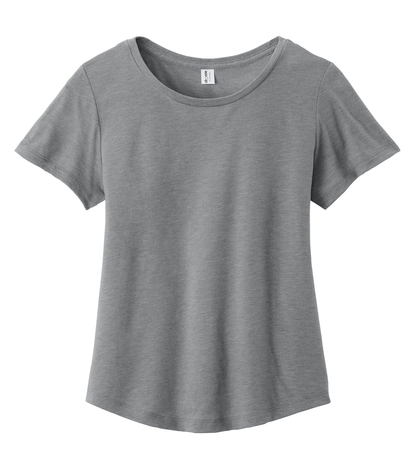 Customized Ladies ALLMADE® Relaxed Tri-blend Scoop Neck Tee AL2015CA