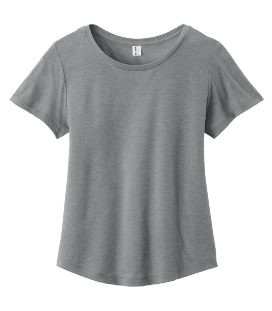 Customized Ladies ALLMADE® Relaxed Tri-blend Scoop Neck Tee AL2015CA