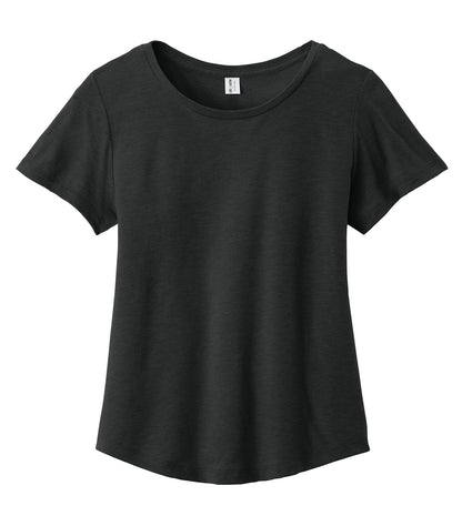 Customized Ladies ALLMADE® Relaxed Tri-blend Scoop Neck Tee AL2015CA