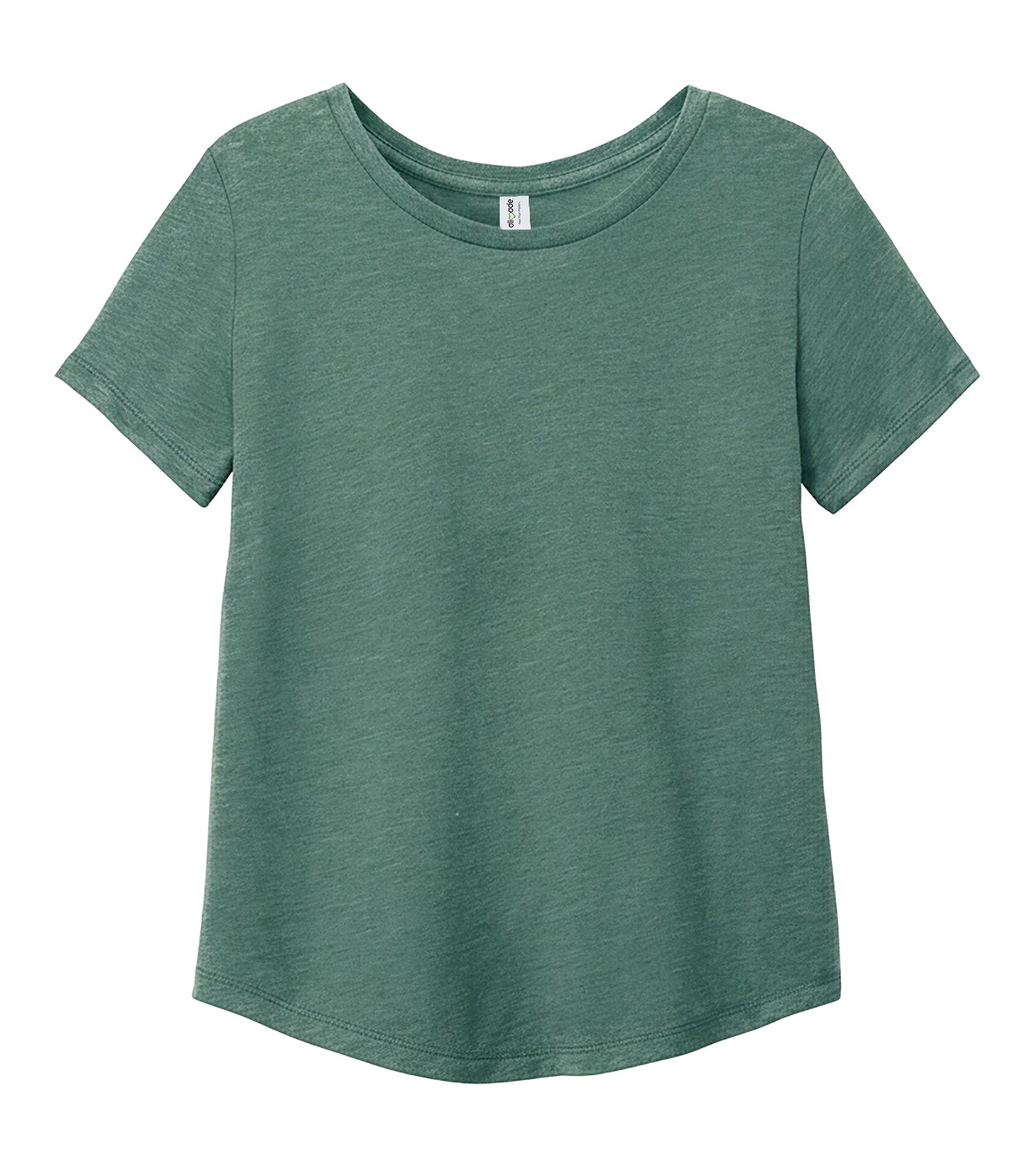 Customized Ladies ALLMADE® Relaxed Tri-blend Scoop Neck Tee AL2015CA
