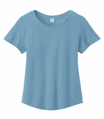 Customized Ladies ALLMADE® Relaxed Organic Cotton Scoop Neck Tee AL2108CA