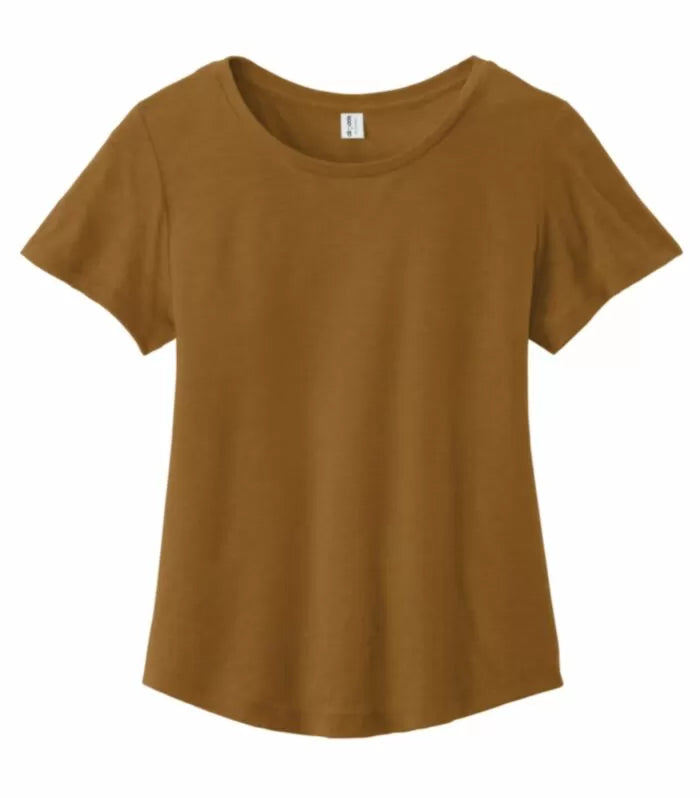 Customized Ladies ALLMADE® Relaxed Organic Cotton Scoop Neck Tee AL2108CA