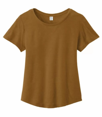 Customized Ladies ALLMADE® Relaxed Organic Cotton Scoop Neck Tee AL2108CA